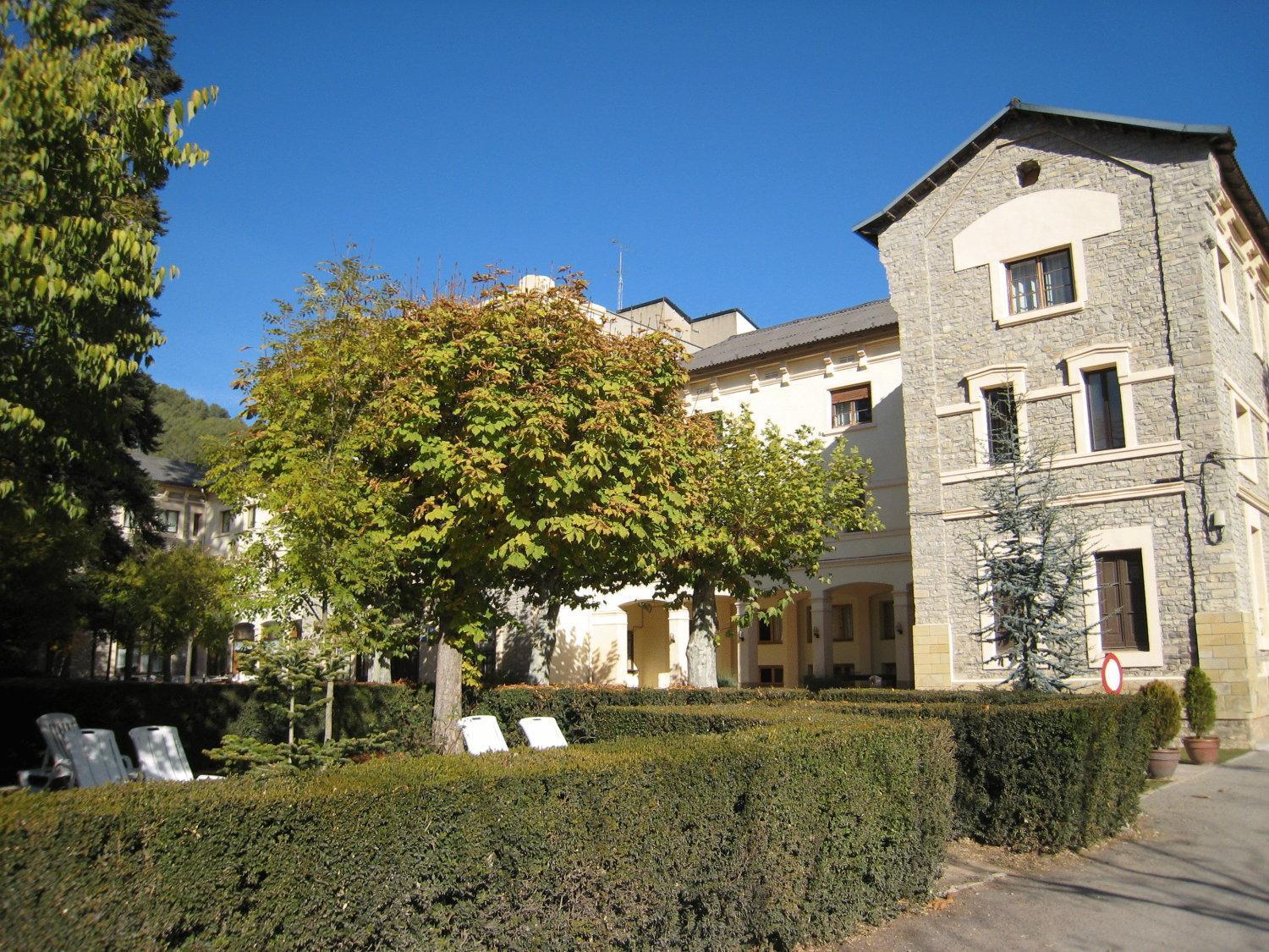 Hotel Balneari De Vallfogona De Riucorb Exterior foto